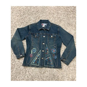 Cosmopolitan Jeanswear Boho Jean Jacket - Women's Small